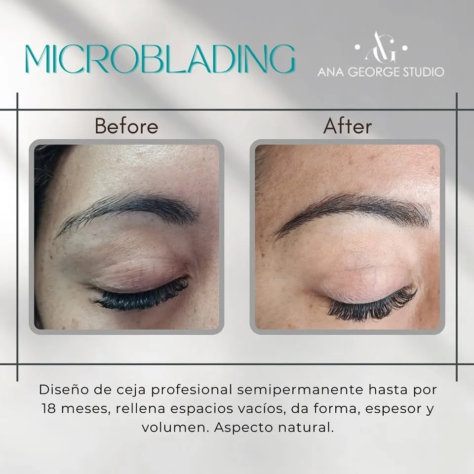 Microblading before and after: semi-permanent brow design lasting up to 18 months